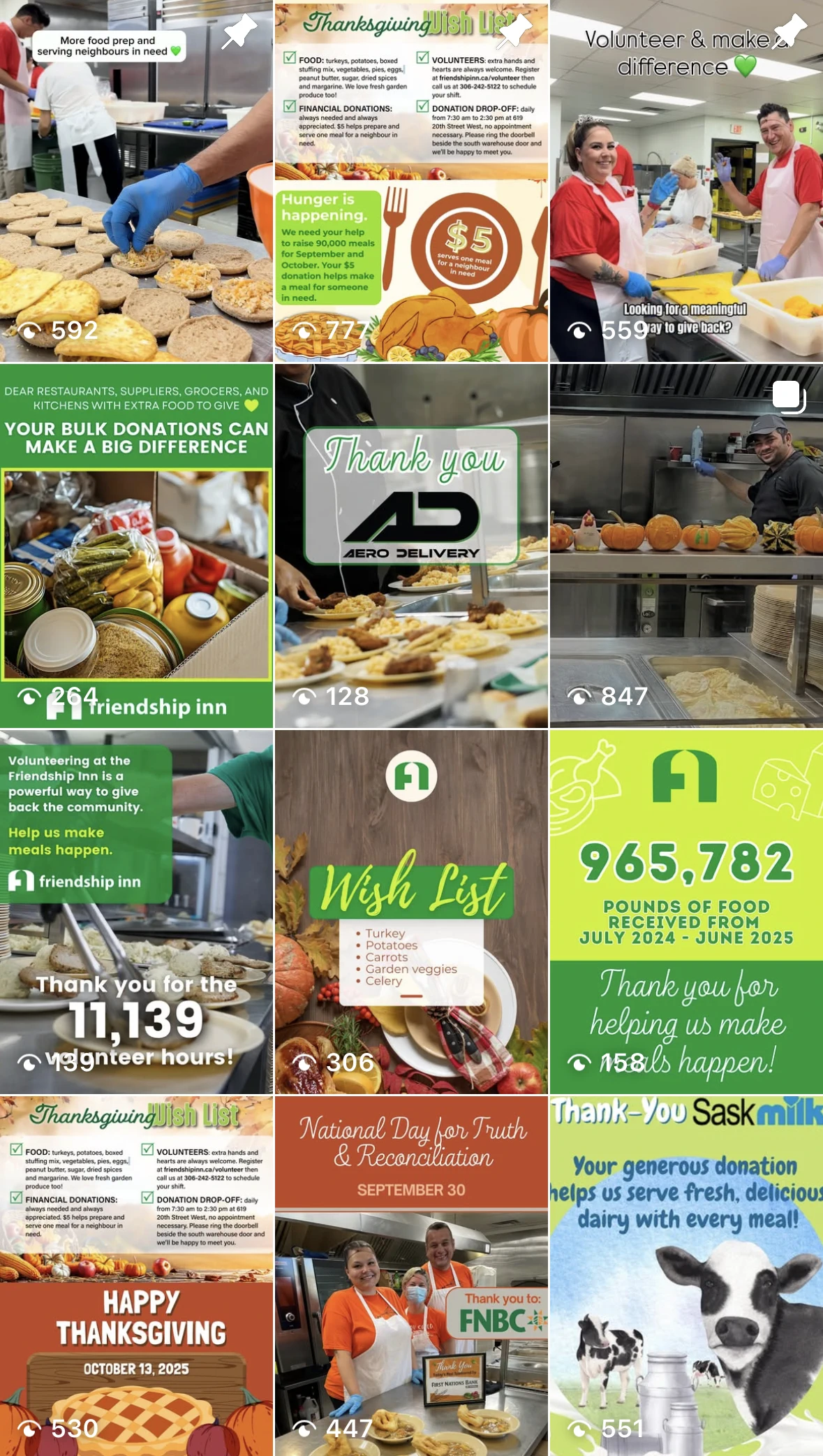 Friendship Inn Instagram feed